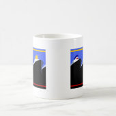 Mug Poster Art Déco des paquebots de croisière vintage (Centre)