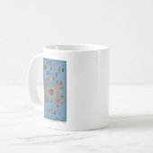 Mug Poster bleu de la Coupe du Monde QUIDDITCH™ (Devant gauche)
