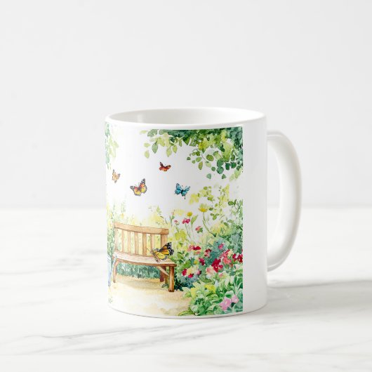 Mug Poster brillant (Devant droit)