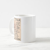 Mug Poster Conception Conception Parler Spider Spie vi (Devant gauche)