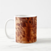 Mug Poster de animal Brown de vache (Gauche)