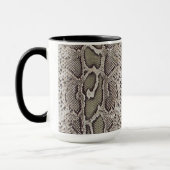Mug Poster de animal de peau de serpent (Gauche)