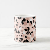 Mug Poster de animal Léopard Abstrait moderne (Centre)