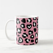 Mug Poster de animal, Léopard Rose, Zones De Cheetah, (Gauche)