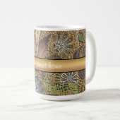 Mug Poster de animal Paisley Motif (Devant droit)