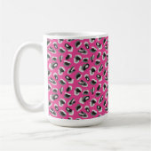 Mug Poster de animal rose (Gauche)