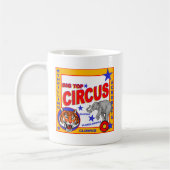 Mug Poster de cirque vintage (Gauche)