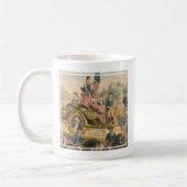 Mug Poster de cirque vintage montrant Parade Float (Gauche)