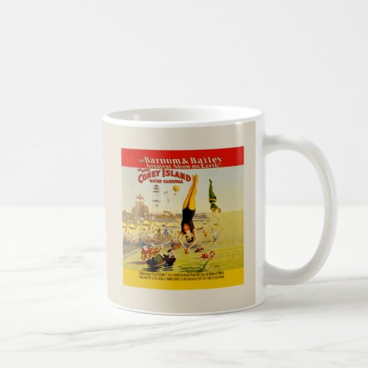 Mug Poster de Coney Island Sideshow (Droite)