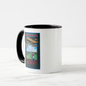 Mug Poster de Grahame-White et de Plane au-dessus de l (Devant gauche)