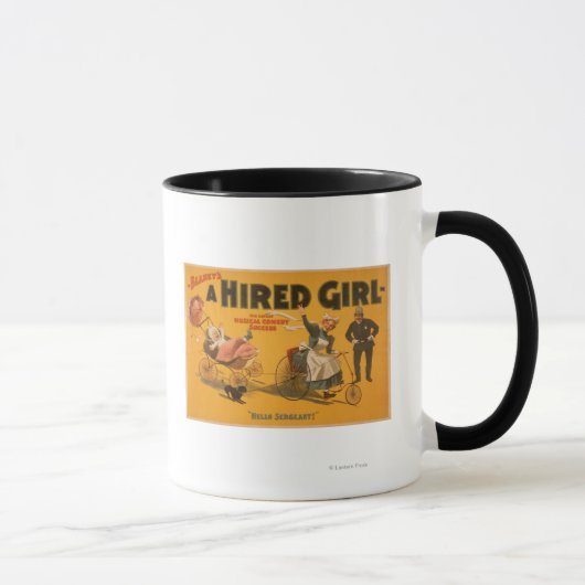 Mug Poster de la comédie "Une fille embauchée" (Droite)
