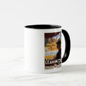 Mug Poster de la Spa royale, Femme Poster du rail d'ea (Devant droit)