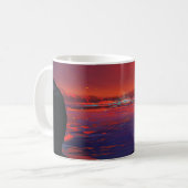 Mug Poster de l'espace rétro - Les spectateurs observe (Devant gauche)