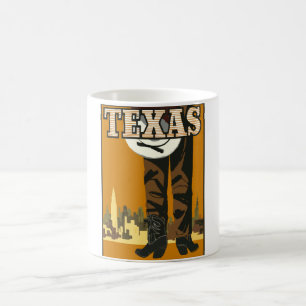 Mug Poster de Personnaliser Vintage Texas