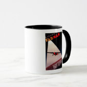 Mug Poster de promotion Farman Airlines Farman 300 Mon (Devant droit)