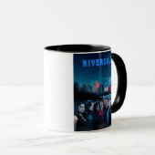 Mug Poster de Riverdale Outside Pop's Diner (Devant droit)
