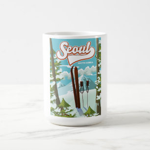 Mug Poster de Séoul Corée du Sud