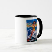 Mug Poster de voyage Massa Marina (Devant droit)
