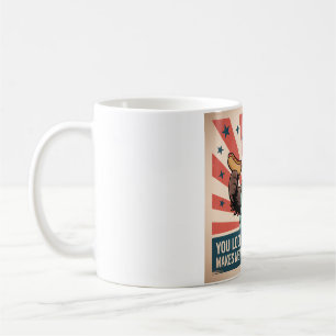 Mug Poster drôle 4 juillet Hog Joke