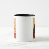 Mug Poster du conversation Noir Cabaret Troupe Black C (Centre)