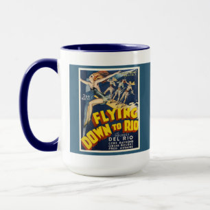 Mug Poster du film de Rio de Janeiro Vintage