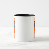 Mug Poster du mont Rainier - Drapeau (Centre)
