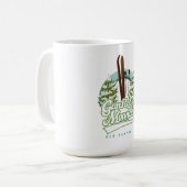 Mug Poster du ski de Gunstock Mountain New Hampshire (Devant gauche)