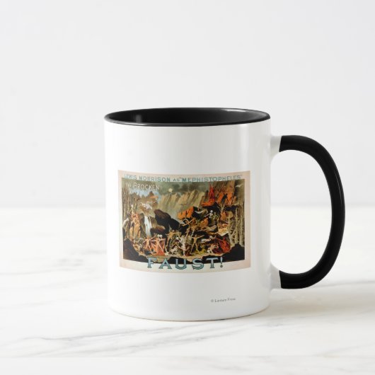Mug Poster du théâtre musical Faust (Droite)