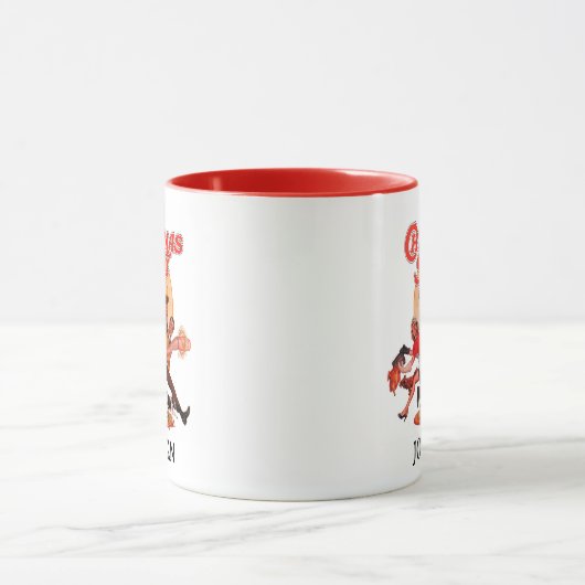 Mug Poster d'une histoire de Noël (Centre)