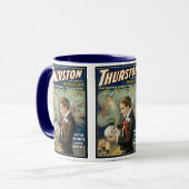 Mug Poster Magique vintage, Thurston, Le Grand Magicie (Devant gauche)
