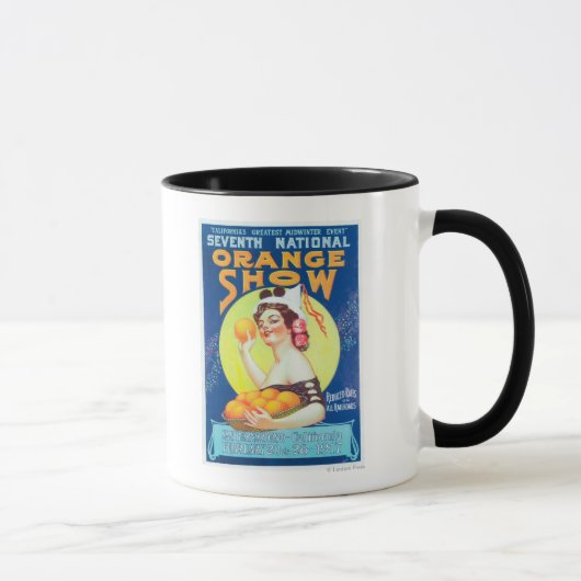 Mug Poster National Orange Show #3 (Droite)