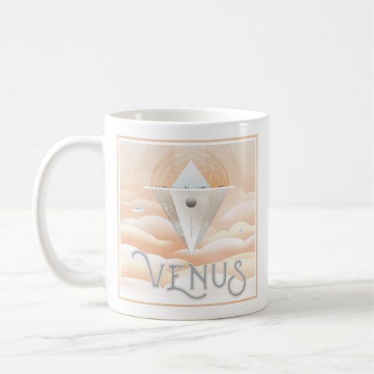 Mug Poster-Observatoire Rétro Dans Le Système Solaire (Gauche)
