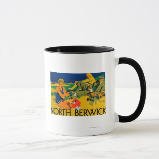 Mug Poster promotionnel de la Côte de Golf (Droite)