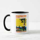 Mug Poster promotionnel du lac Huntington (Gauche)