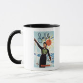 Mug Poster publicitaire de Gretchen Fraser (Gauche)