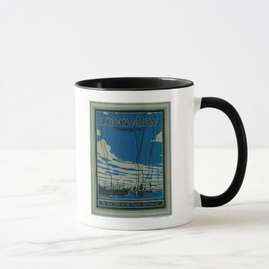 Mug Poster publicitaire Longview, Washington (Droite)