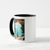 Mug Poster publicitaire Oregon Highways (Devant gauche)