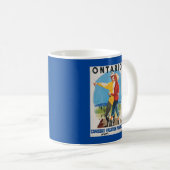 Mug Poster Retro Travel Ontario (Devant droit)