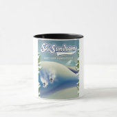 Mug Poster ski Sundown Hartford Connecticut (Centre)