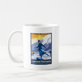 Mug Poster vintage Chamonix - Mont Blanc (Gauche)