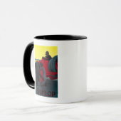 Mug Poster Vintage Dunlop Europe (Devant gauche)