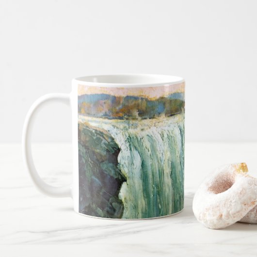 Mug Poster Vintage voyage Pour Niagara Falls (Avec donut)