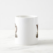 Mug Pot à café en émail vintage (Centre)