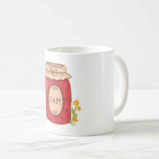 Mug Pot de confiture (Devant droit)