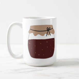 Mug Pot de confiture de fruits faits maison pour la dé