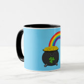 Mug Pot de dessin en or arc-en-ciel (Devant gauche)