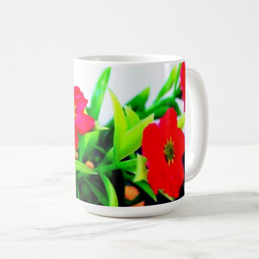 Mug Pot de fleurs (Devant droit)