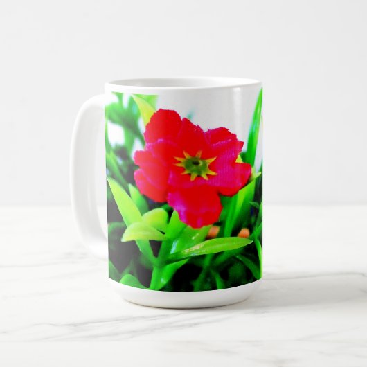Mug Pot de fleurs (Devant gauche)