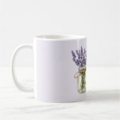Mug Pot de fleurs de lavande Provence, France (Gauche)