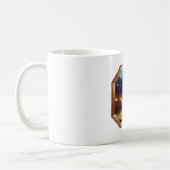 Mug Pot de fleurs suspect dans la cour (Gauche)